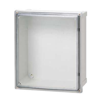 Fibox AR14127SCT Polycarbonate Electrical Enclosure w/Clear Cover