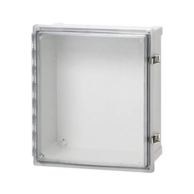 Fibox AR16148CHSSLT Polycarbonate Electrical Enclosure w/Clear Cover