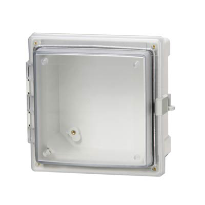 Fibox AR664CHLT Polycarbonate Electrical Enclosure w/Clear Cover