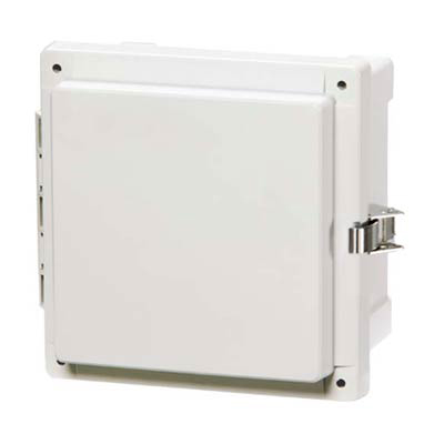 Fibox AR664CHSSL Polycarbonate Electrical Enclosure w/Solid Cover