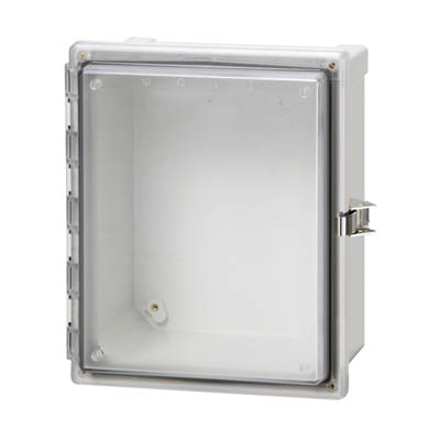 Fibox AR865CHSSLT Polycarbonate Electrical Enclosure w/Clear Cover
