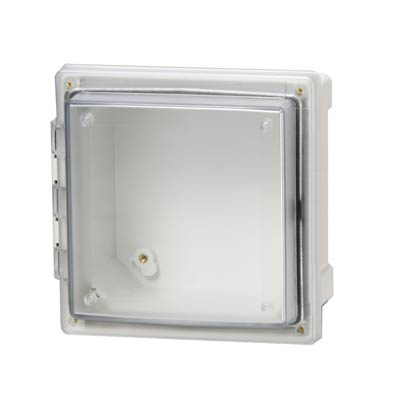 Fibox AR884CHSCT Polycarbonate Electrical Enclosure w/Clear Cover