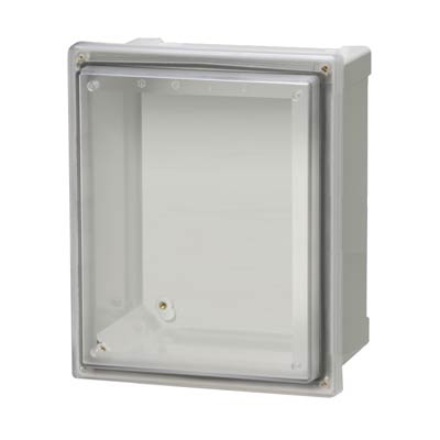 Fibox ARK1086SCT Polycarbonate Electrical Enclosure w/Clear Cover