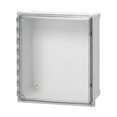 Fibox ARK14127CHSCT Polycarbonate Electrical Enclosure w/Clear Cover