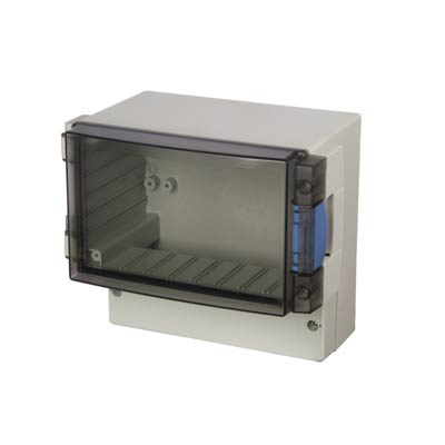 Fibox PC 17/16-3 Polycarbonate Electronic Enclosure w/Clear Cover