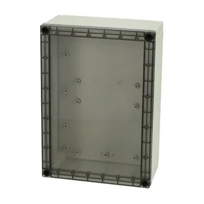 Fibox UL PC 200/88 XHT Polycarbonate Electrical Enclosure w/Solid Cover