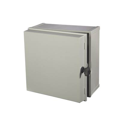 Fibox UL CAB PC 303018 G3B Polycarbonate Electronic Enclosure w/Solid Cover
