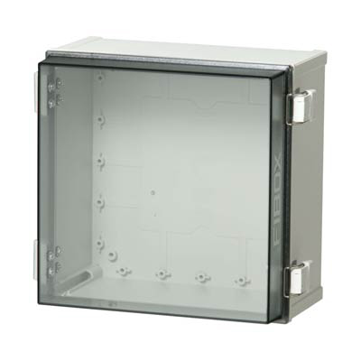 Fibox UL CAB PC 303018 T Polycarbonate Electronic Enclosure w/Clear Cover