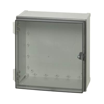 Fibox UL CAB PC 303018 T3B Polycarbonate Electronic Enclosure w/Clear Cover