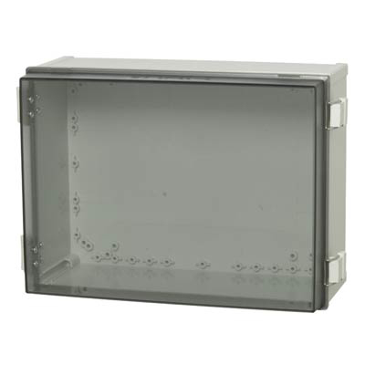 Fibox UL CAB PC 304018 T Polycarbonate Electronic Enclosure w/Clear Cover