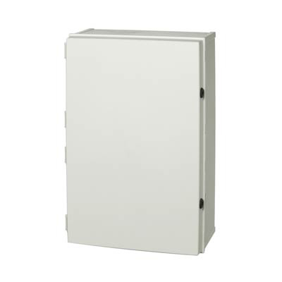 Fibox UL CAB PC 604022 G3B Polycarbonate Electronic Enclosure w/Solid Cover