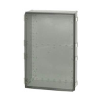 Fibox UL CAB PC 604022 T Polycarbonate Electronic Enclosure w/Clear Cover