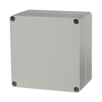 Fibox UL PC 121208 Polycarbonate Electronic Enclosure w/Solid Cover