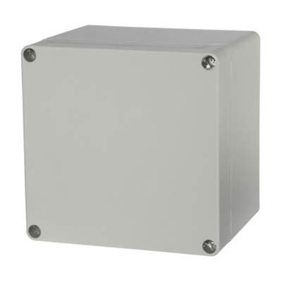 Fibox UL PC 121210 Polycarbonate Electronic Enclosure w/Solid Cover