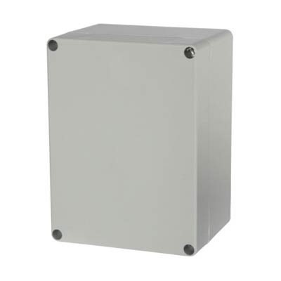 Fibox UL PC 121609 Polycarbonate Electronic Enclosure w/Solid Cover