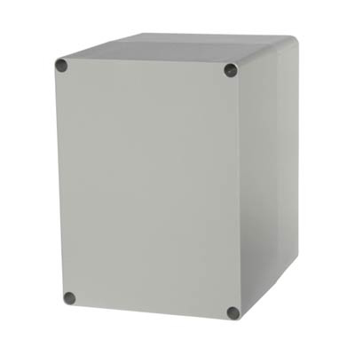 Fibox UL PC 121614 Polycarbonate Electronic Enclosure w/Solid Cover