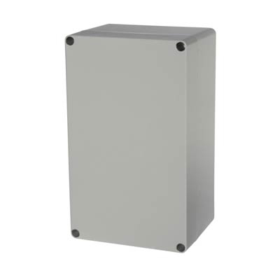 Fibox UL PC 122009 Polycarbonate Electronic Enclosure w/Solid Cover