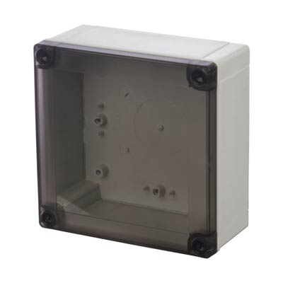 Fibox UL PC 125/60 HT Polycarbonate Electrical Enclosure w/Clear Cover