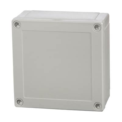 Fibox UL PC 125/75 HG Polycarbonate Electrical Enclosure w/Solid Cover