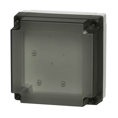 Fibox UL PC 125/75 LT Polycarbonate Electrical Enclosure w/Clear Cover