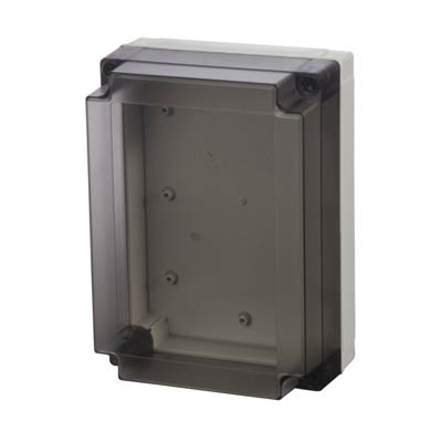 Fibox UL PC 150/100 LT Polycarbonate Electrical Enclosure w/Clear Cover