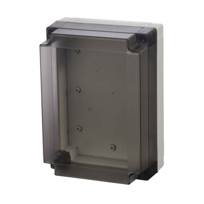 Fibox UL PC 150/125 LT Polycarbonate Electrical Enclosure w/Clear Cover