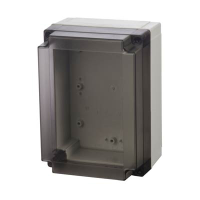 Fibox UL PC 150/150 HT Polycarbonate Electrical Enclosure w/Clear Cover