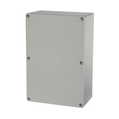 Fibox UL PC 162409 Polycarbonate Electronic Enclosure w/Solid Cover
