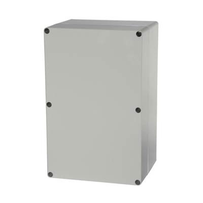 Fibox UL PC 162513 Polycarbonate Electronic Enclosure w/Solid Cover