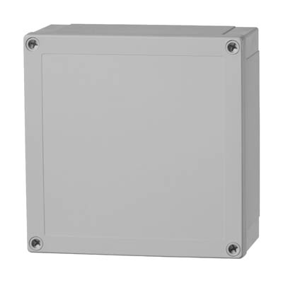 Fibox UL PC 175/100 XHG Polycarbonate Electrical Enclosure w/Solid Cover