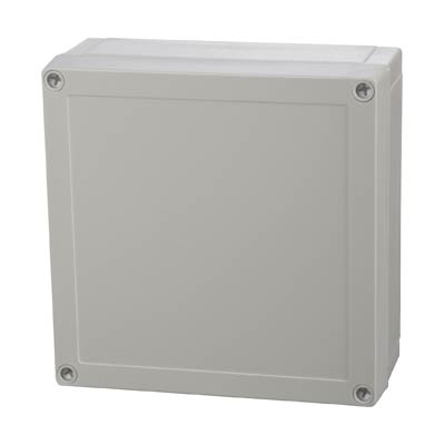 Fibox UL PC 175/75 HG Polycarbonate Electrical Enclosure w/Solid Cover