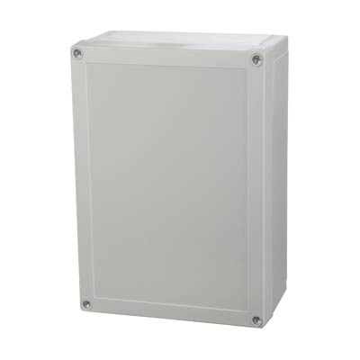 Fibox UL PC 200/100 XHG Polycarbonate Electrical Enclosure w/Solid Cover