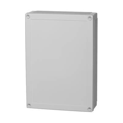 Fibox UL PC 200/75 HG Polycarbonate Electrical Enclosure w/Solid Cover