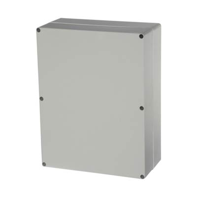 Fibox UL PC 233011 Polycarbonate Electronic Enclosure w/Solid Cover