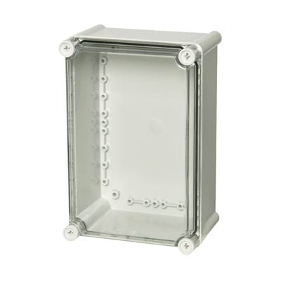 Fibox UL PC 2819 13 T Polycarbonate Electronic Enclosure w/Clear Cover