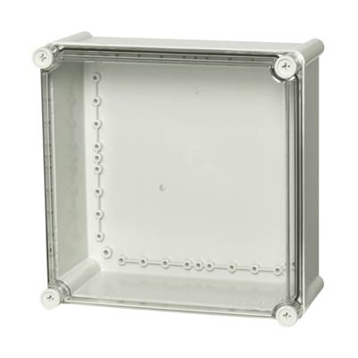 Fibox UL PC 2828 13 T Polycarbonate Electronic Enclosure w/Clear Cover