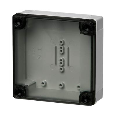 Fibox UL PC 95/35 LT Polycarbonate Electrical Enclosure w/Clear Cover
