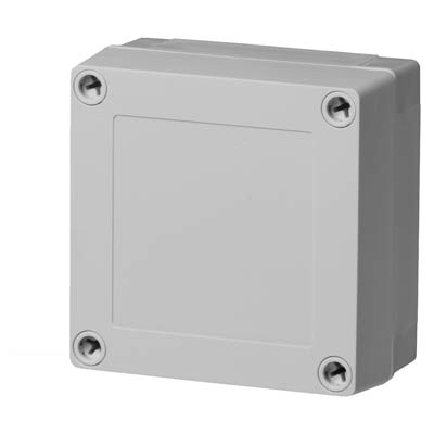 Fibox UL PC 95/50 LG Polycarbonate Electrical Enclosure w/Solid Cover