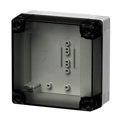 Fibox UL PC 95/50 LT Polycarbonate Electrical Enclosure w/Clear Cover