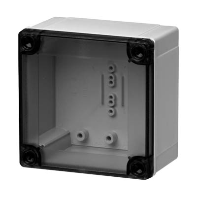 Fibox UL PC 95/60 HT Polycarbonate Electrical Enclosure w/Clear Cover