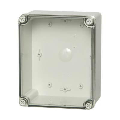 Fibox UL PC H 95 T Polycarbonate Electronic Enclosure w/Clear Cover