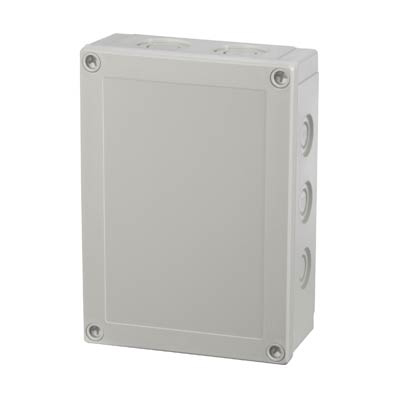 Fibox UL PCM 150/60 G Polycarbonate Electrical Enclosure w/Solid Cover