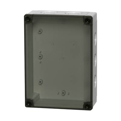 Fibox UL PCM 150/60 T Polycarbonate Electrical Enclosure w/Clear Cover