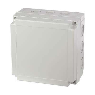 Fibox UL PCM 175/100 G Polycarbonate Electrical Enclosure w/Solid Cover