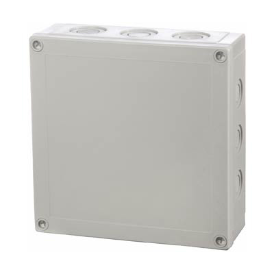 Fibox UL PCM 175/60 G Polycarbonate Electrical Enclosure w/Solid Cover