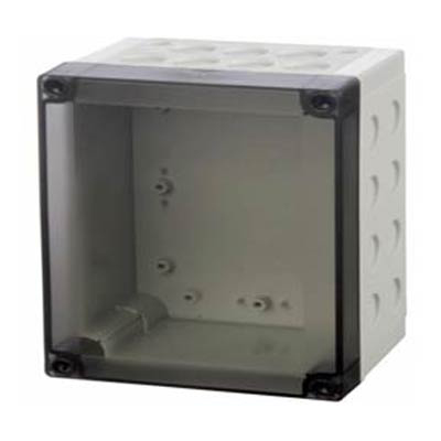 Fibox UL PCM 175/85 XT Polycarbonate Electrical Enclosure w/Clear Cover