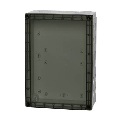 Fibox UL PCM 200/100 XT Polycarbonate Electrical Enclosure w/Clear Cover