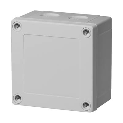 Fibox UL PCM 95/60 G Polycarbonate Electrical Enclosure w/Solid Cover