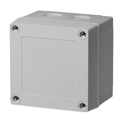 Fibox UL PCM 95/75 G Polycarbonate Electrical Enclosure w/Solid Cover