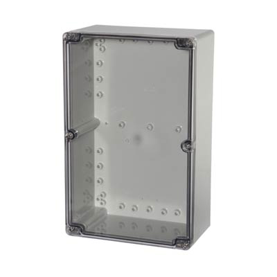 Fibox UL PCT 162509 Polycarbonate Electronic Enclosure w/Clear Cover